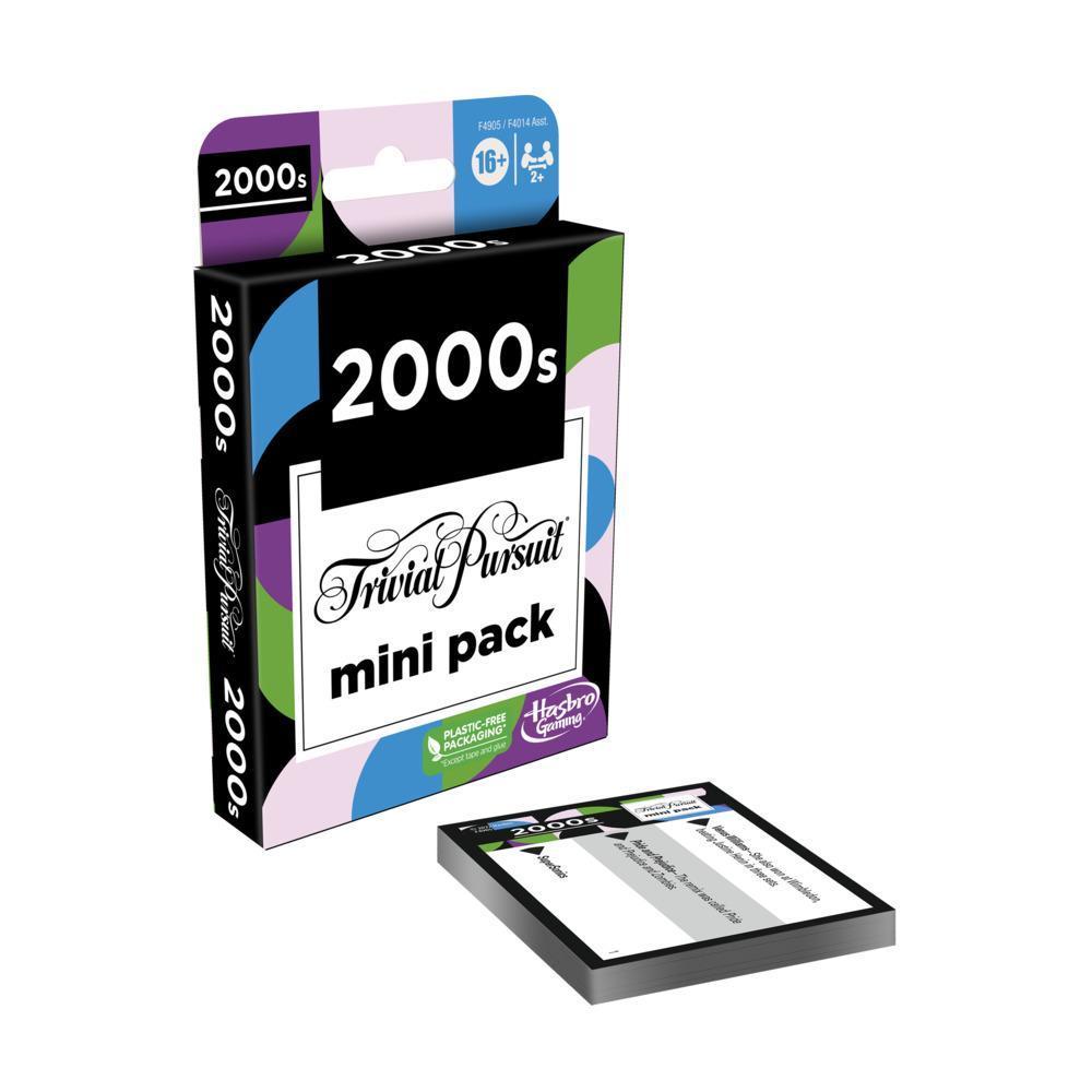 Trivial Pursuit 2000s Mini Pack Game, Fun Trivia Questions for Adults and Teens product thumbnail 1