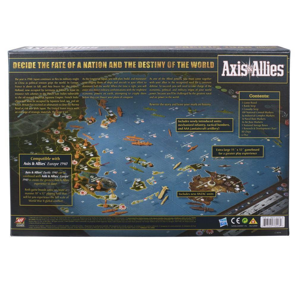 Avalon Hill Axis & Allies Pacific 1940 Second Edition WWII Strategy Board Game, Ages 12 and Up, 2-4 Players product thumbnail 1