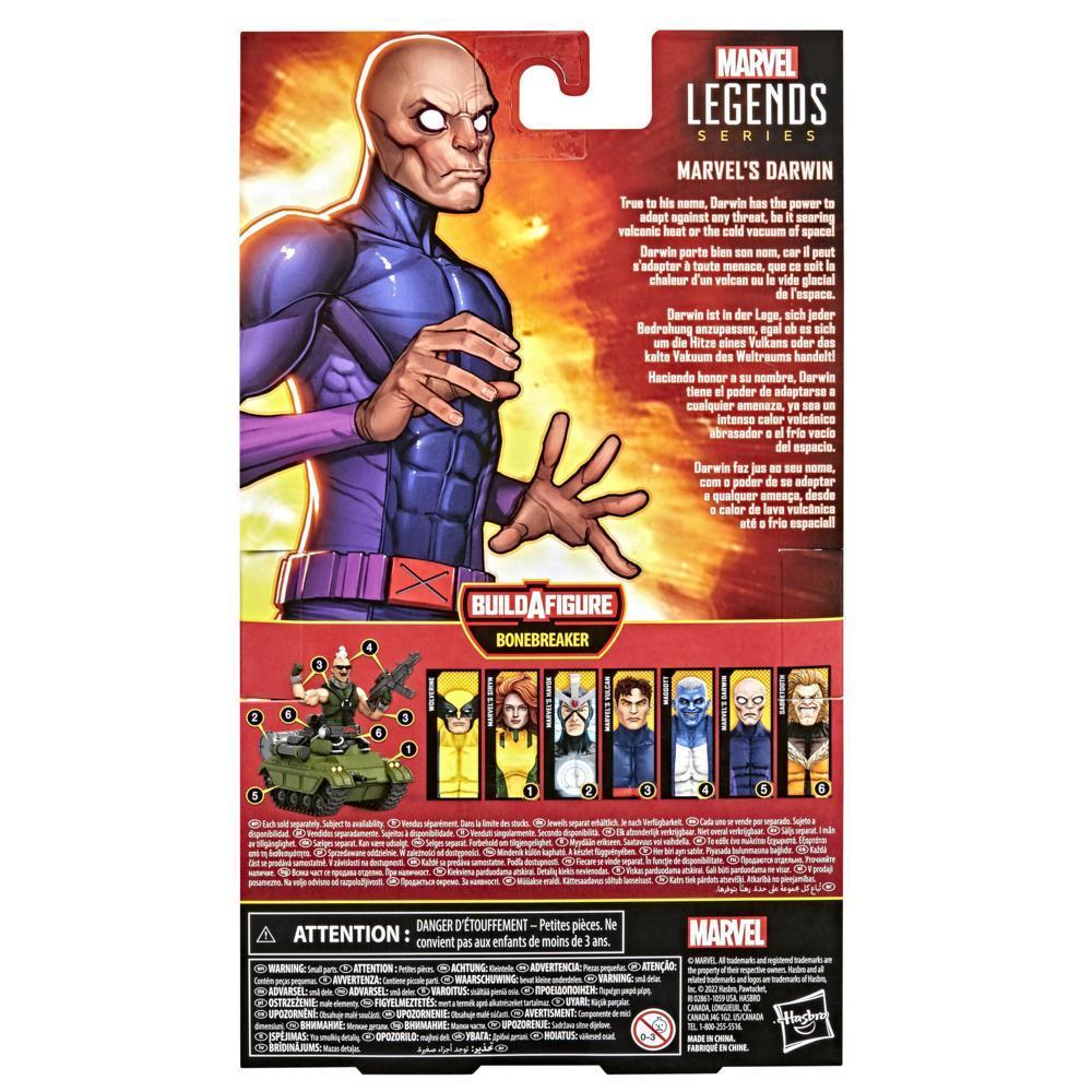 Marvel Legends Series X-Men Marvel’s Darwin Action Figure 6-Inch Collectible Toy, 2 Accessories product thumbnail 1