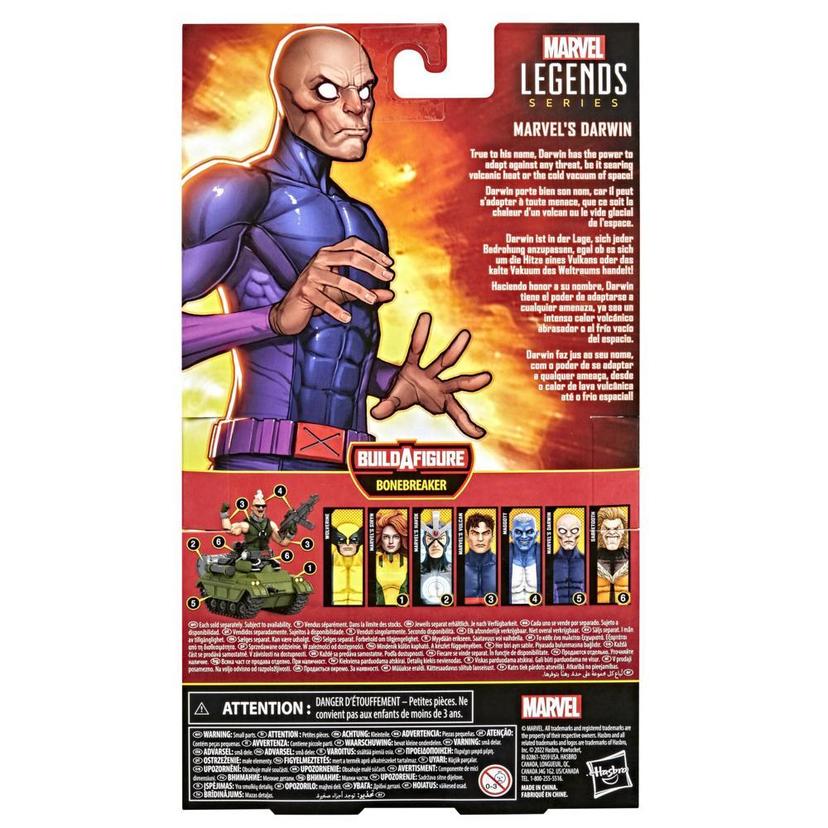 Marvel Legends Series X-Men Marvel’s Darwin Action Figure 6-Inch Collectible Toy, 2 Accessories product image 1
