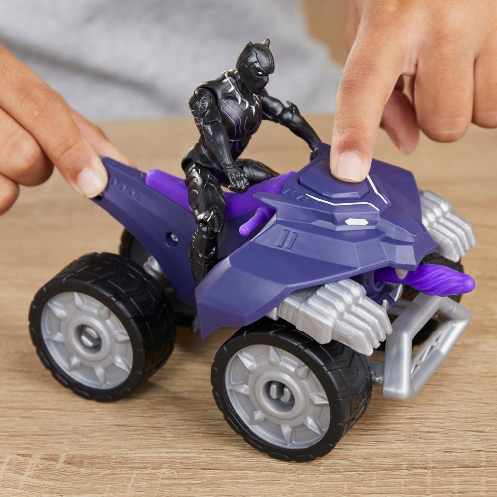 Marvel Avengers Epic Hero Series Black Panther Claw Strike ATV Toy Car Playset for Kids 4+ product thumbnail 1