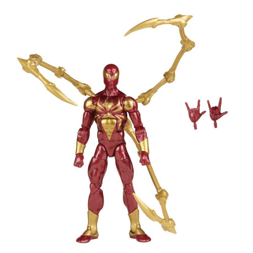 Marvel Legends Series Spider-Man 6-inch Iron Spider Action Figure Toy, Includes 2 Accessories product image 1