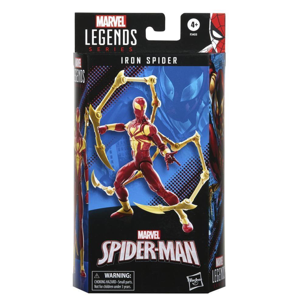 Marvel Legends Series Spider-Man 6-inch Iron Spider Action Figure Toy, Includes 2 Accessories product thumbnail 1