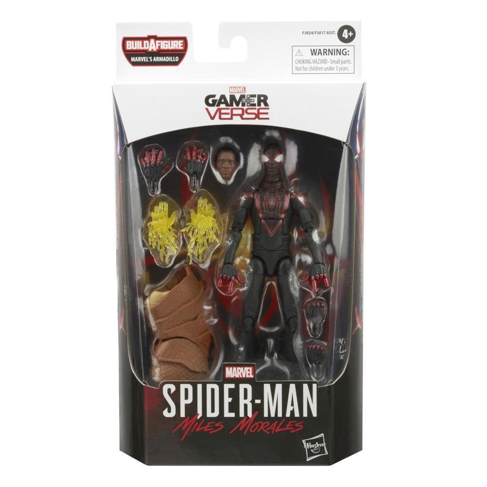 Marvel Legends Series Gamerverse Miles Morales 6-inch Collectible Action Figure Toy and 1 Build-A-Figure Part(s) product thumbnail 1