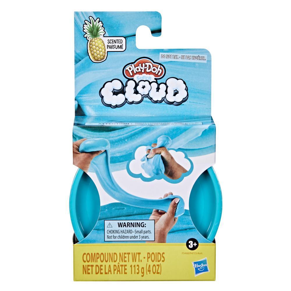 Play-Doh Super Cloud Teal Pineapple Scented 4-Ounce Single Can of Puffy, Ooey Gooey Compound, Non-Toxic product thumbnail 1