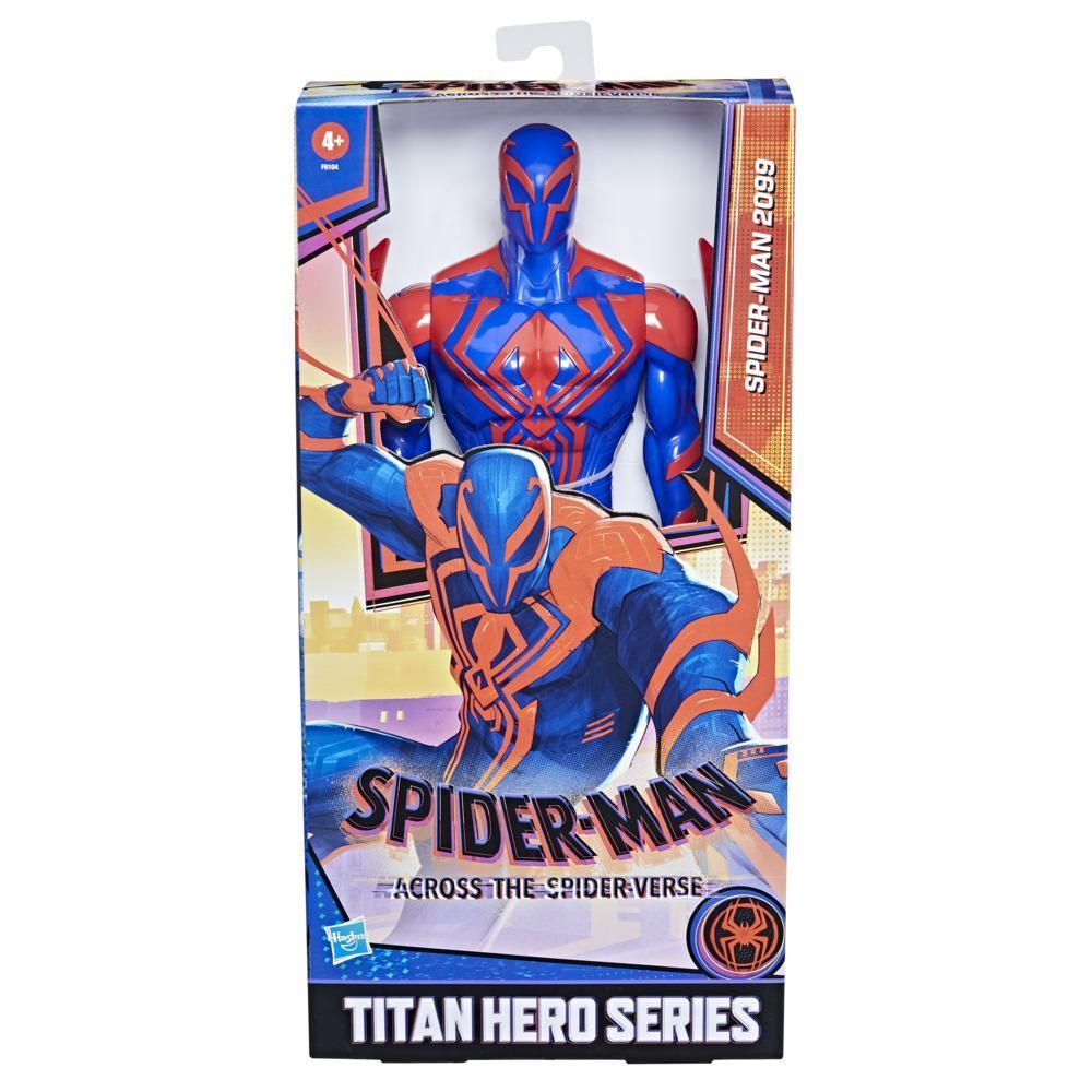 Marvel Spider-Man: Across the Spider-Verse Titan Hero Series Spider-Man 2099 Toy, 12-Inch-Scale Figure, Ages 4 and Up product thumbnail 1