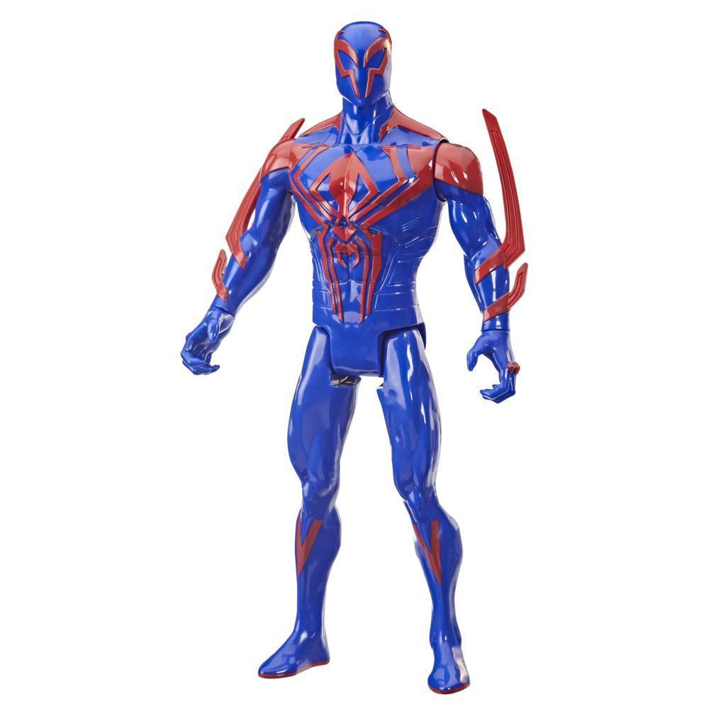 Marvel Spider-Man: Across the Spider-Verse Titan Hero Series Spider-Man 2099 Toy, 12-Inch-Scale Figure, Ages 4 and Up product thumbnail 1