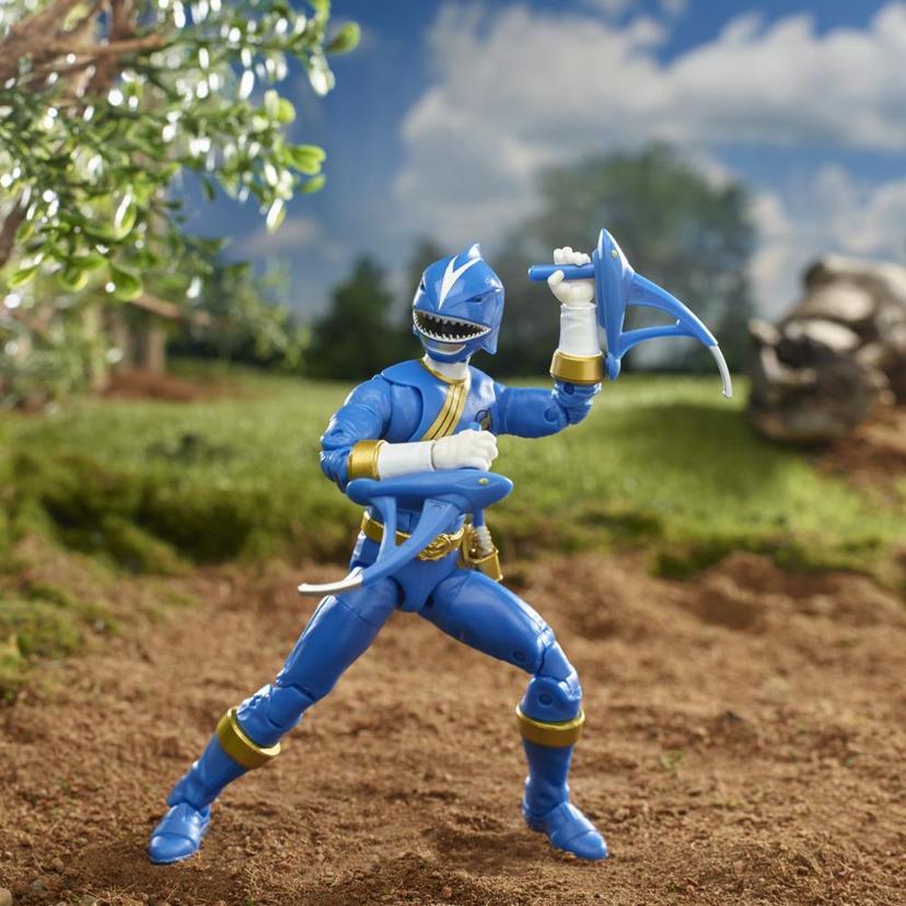 Power Rangers Lightning Collection Lost Galaxy Green Ranger 6-Inch Premium Collectible Action Figure Toy and Accessories product image 1