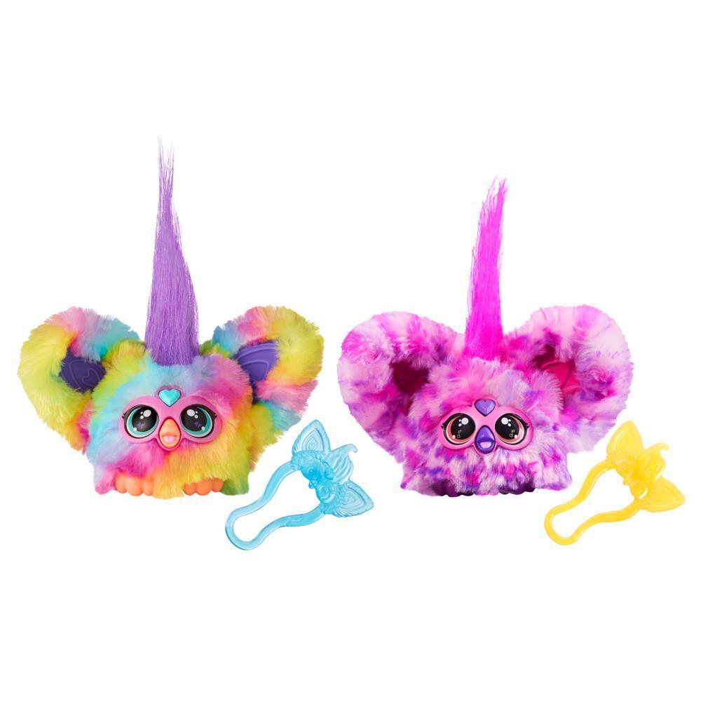 Furby Furblets Ray-Vee & Hip-Bop 2-Pack Mini Electronic Plush Toy for Girls & Boys 6+ product thumbnail 1