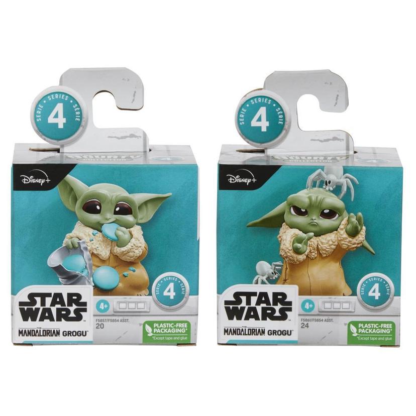 STAR WARS The Bounty Collection Series 4, 2-Pack Grogu Collectible Figures,  2.25-Inch-Scale Pesky Spiders, Cookie Eating, Ages 4 and Up