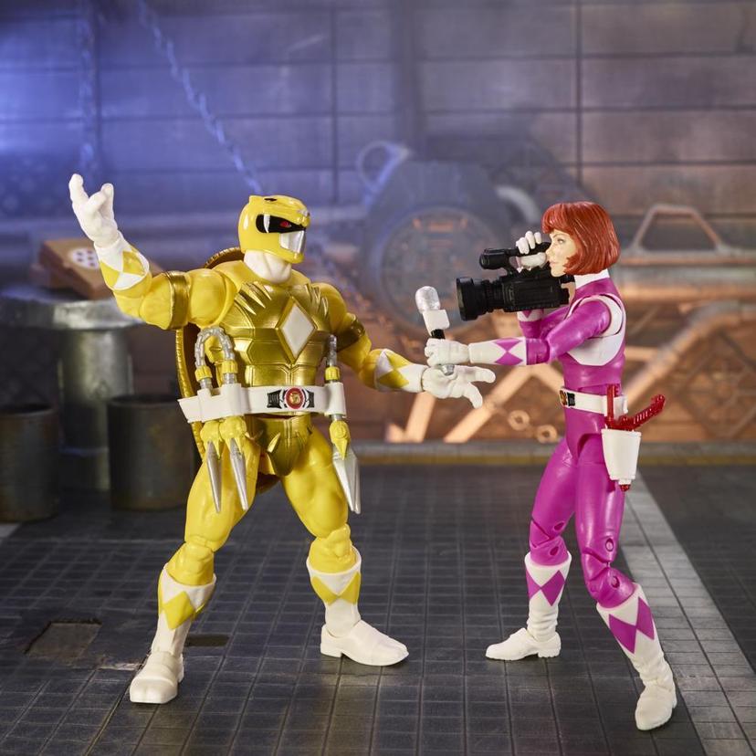 Power Rangers X Teenage Mutant Ninja Turtles Lightning Collection Morphed Michelangelo and Morphed April O’Neil product image 1