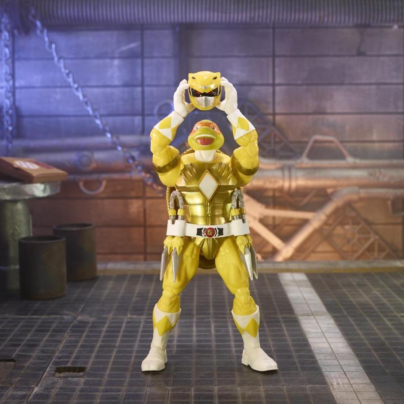 Power Rangers X Teenage Mutant Ninja Turtles Lightning Collection Morphed Michelangelo and Morphed April O’Neil product image 1