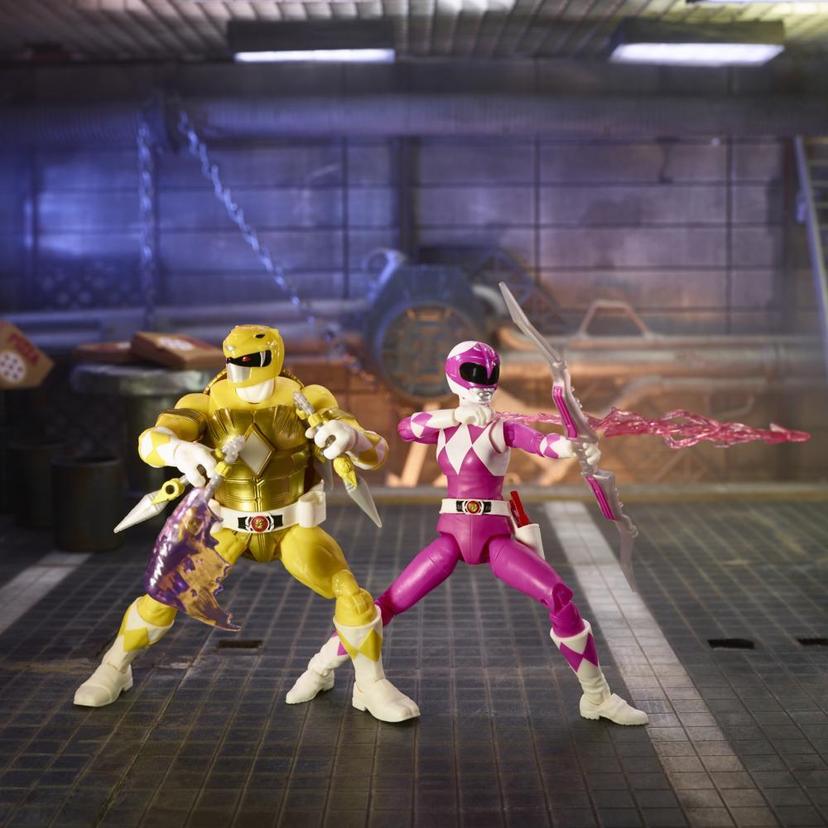 Power Rangers X Teenage Mutant Ninja Turtles Lightning Collection Morphed Michelangelo and Morphed April O’Neil product image 1