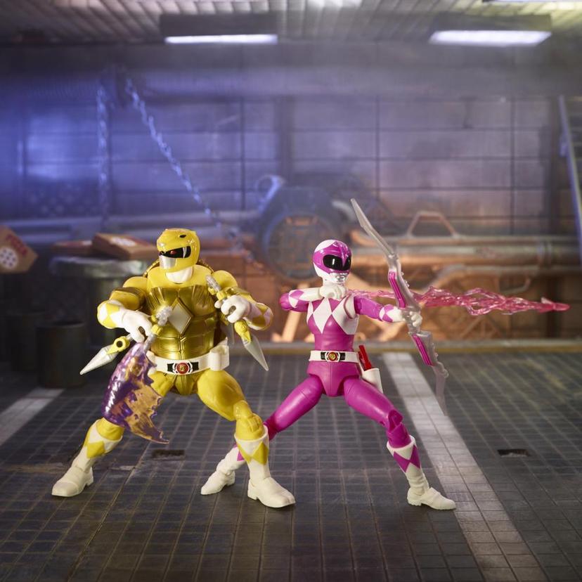 Power Rangers X Teenage Mutant Ninja Turtles Lightning Collection Morphed Michelangelo and Morphed April O’Neil product image 1