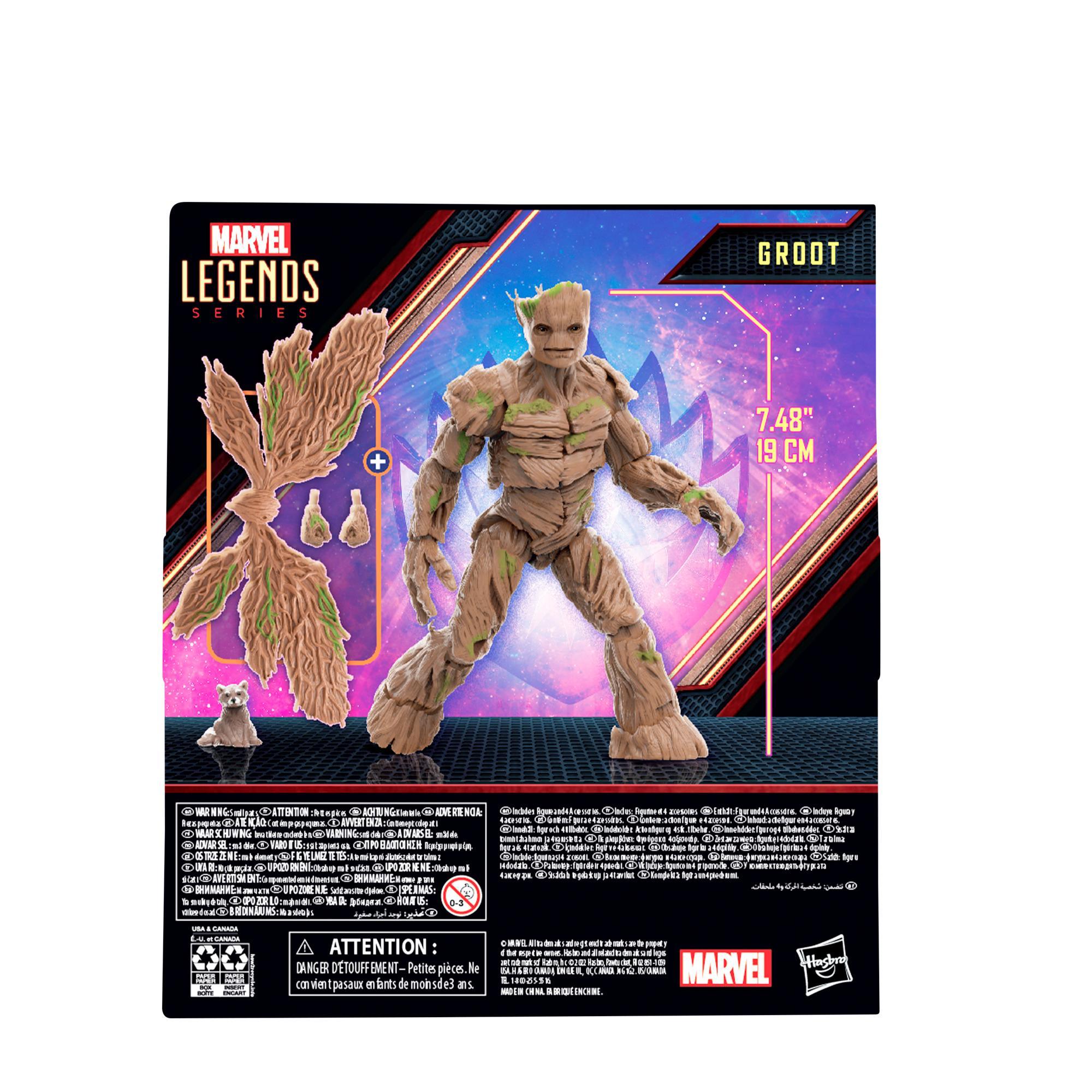 Marvel Legends Series Groot Action Figures (6”) product thumbnail 1