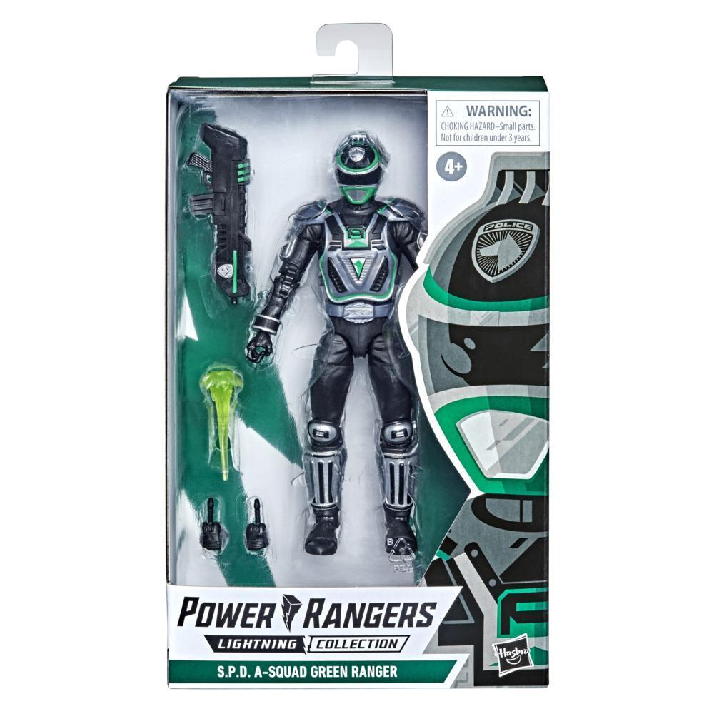 Power Rangers Lightning Collection S.P.D. A-Squad Green Ranger 6-Inch Premium Collectible Action Figure Toy, Accessories product thumbnail 1
