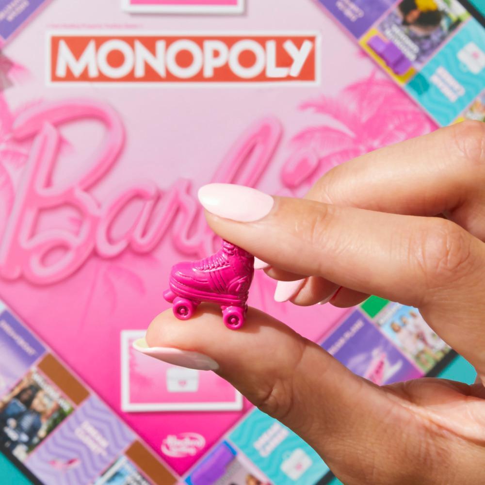 Monopoly: Barbie Edition Board Game, Family Games for 2-6 Players, Ages 8+ product thumbnail 1