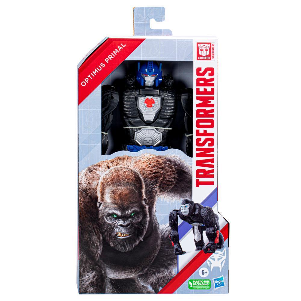 Transformers Toys Authentics Titan Changers Optimus Primal Action Figure - For Kids Ages 6 and Up, 11-inch product thumbnail 1