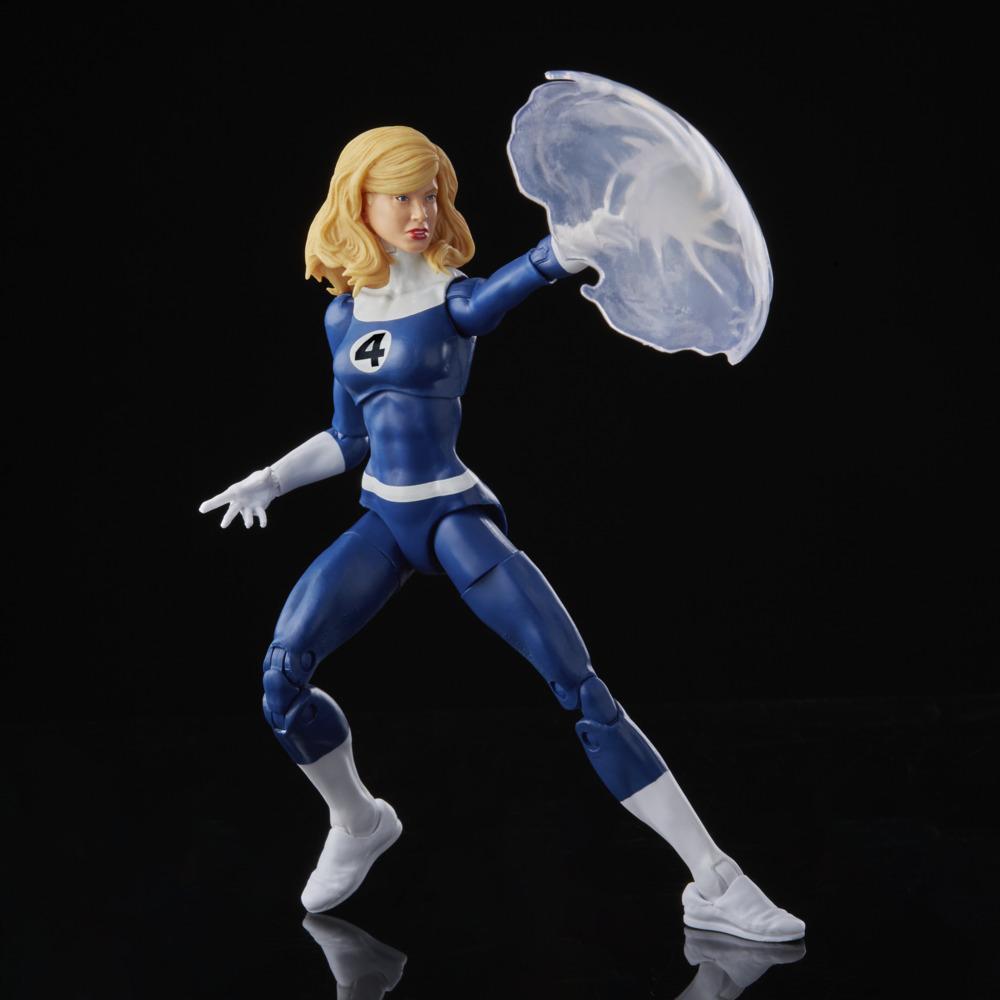 Hasbro Marvel Legends Series Retro Fantastic Four Marvel's Invisible Woman 6-inch Action Figure Toy, Includes 3 Accessories product image 1