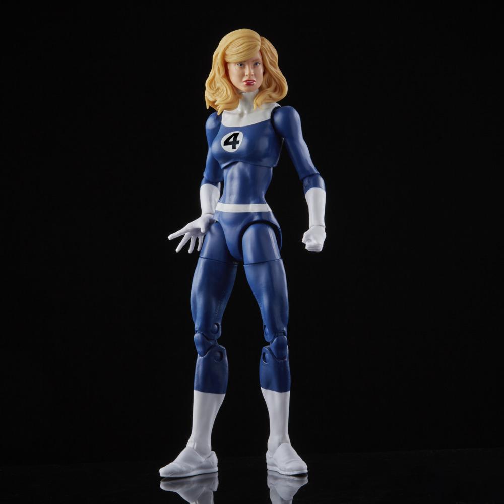 Hasbro Marvel Legends Series Retro Fantastic Four Marvel's Invisible Woman 6-inch Action Figure Toy, Includes 3 Accessories product image 1