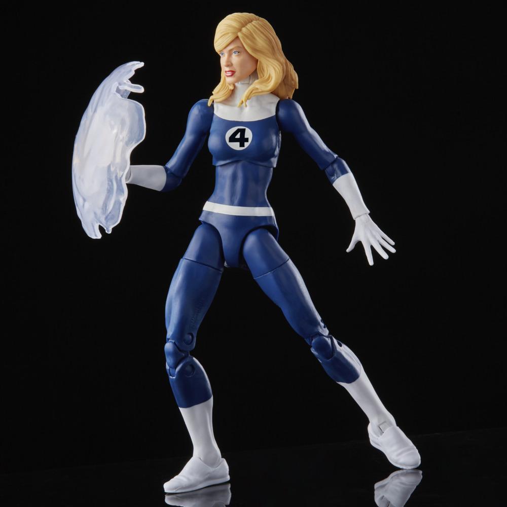 Hasbro Marvel Legends Series Retro Fantastic Four Marvel's Invisible Woman 6-inch Action Figure Toy, Includes 3 Accessories product image 1