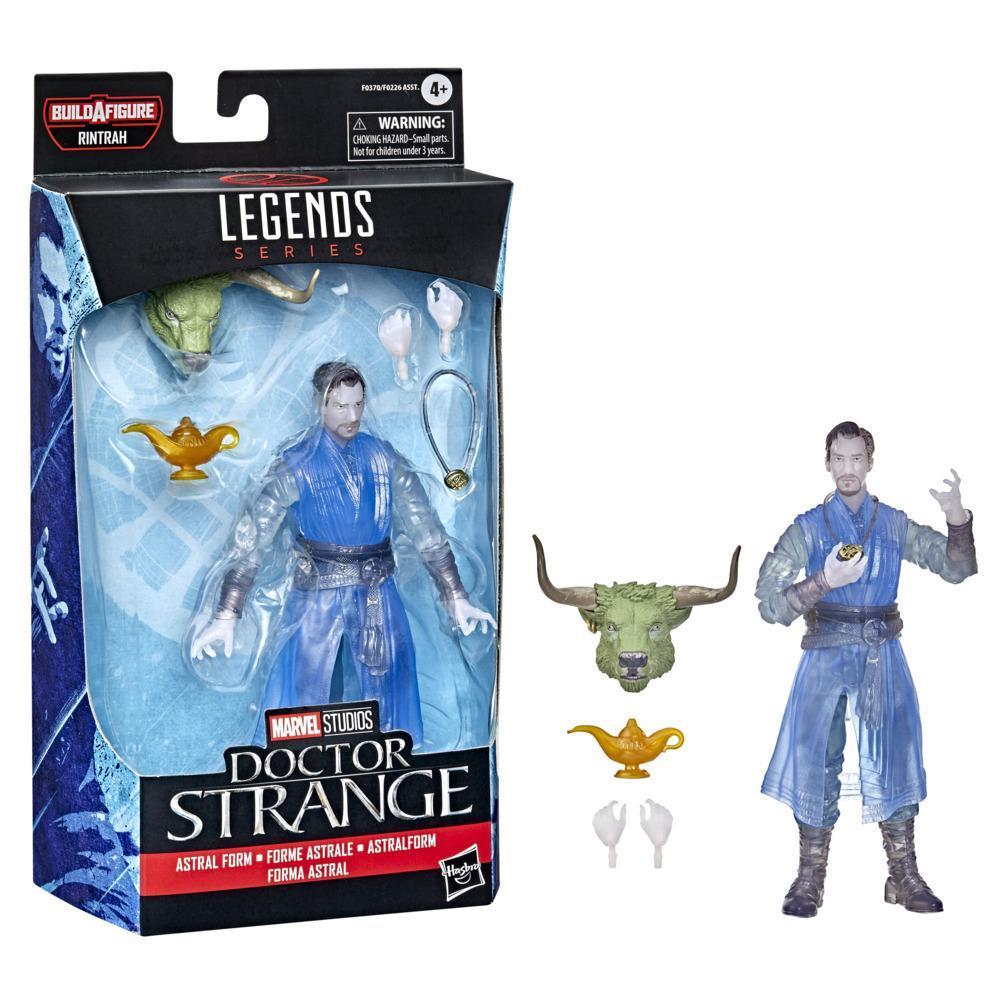 Marvel Legends Series Doctor Strange 6-inch Collectible Astral Form Doctor Strange Action Figure Toy, 2 Accessories and 2 Build-A-Figure Parts product thumbnail 1