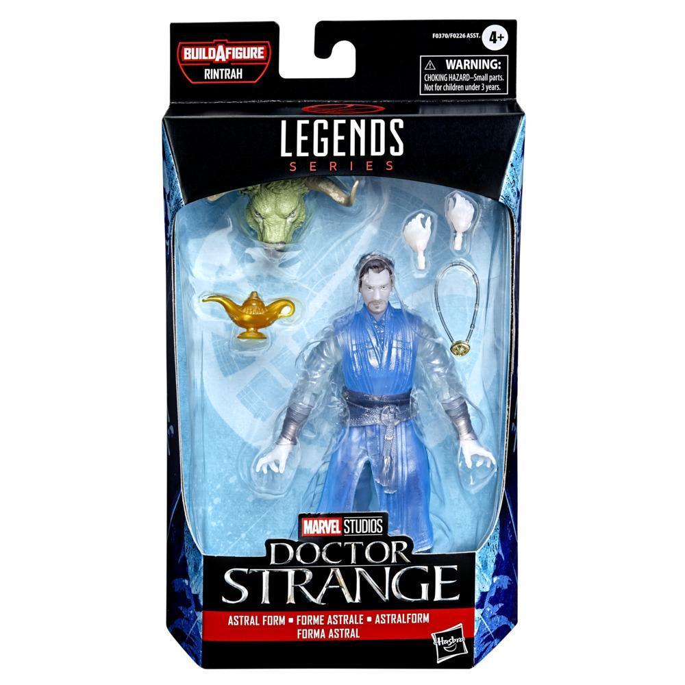 Marvel Legends Series Doctor Strange 6-inch Collectible Astral Form Doctor Strange Action Figure Toy, 2 Accessories and 2 Build-A-Figure Parts product thumbnail 1