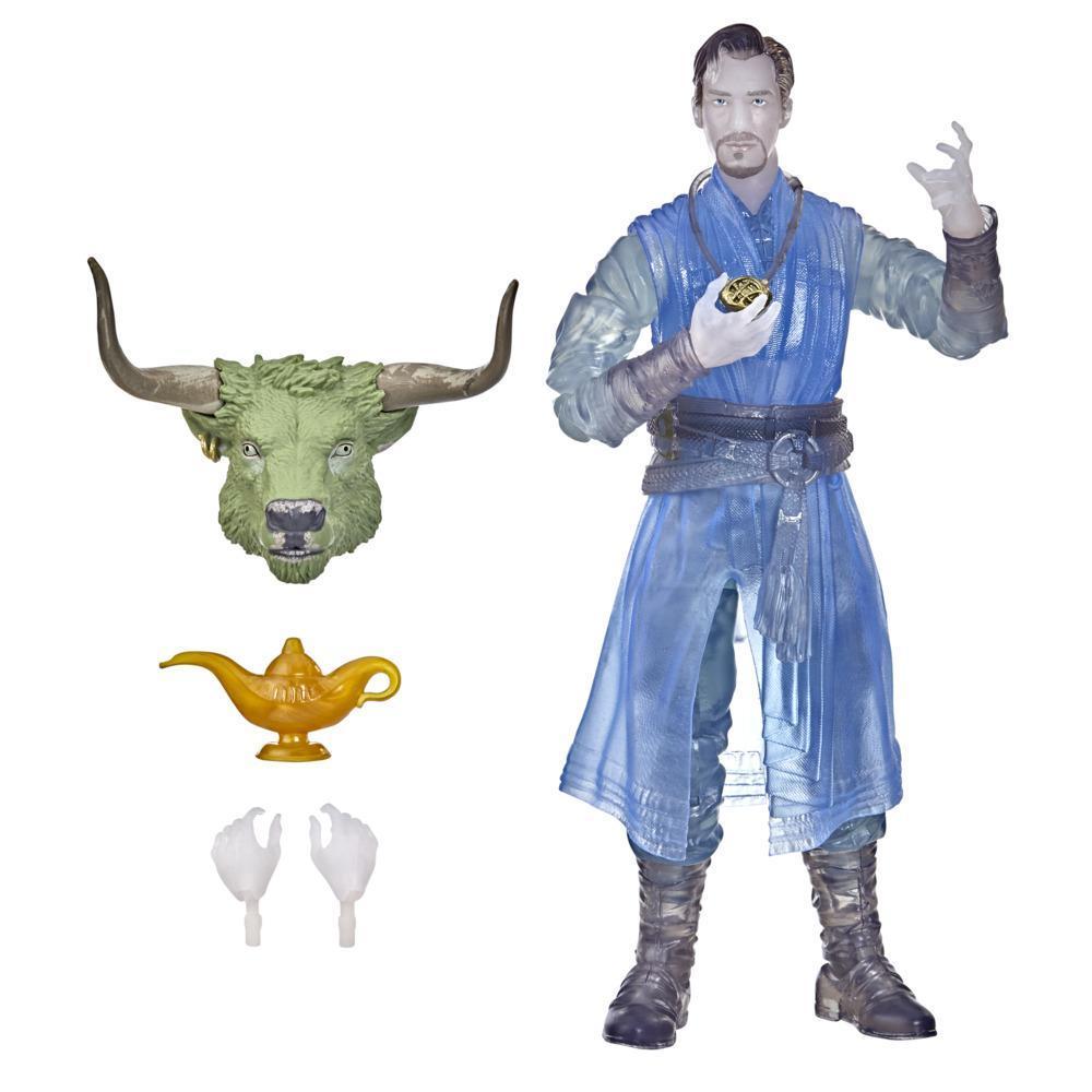 Marvel Legends Series Doctor Strange 6-inch Collectible Astral Form Doctor Strange Action Figure Toy, 2 Accessories and 2 Build-A-Figure Parts product thumbnail 1