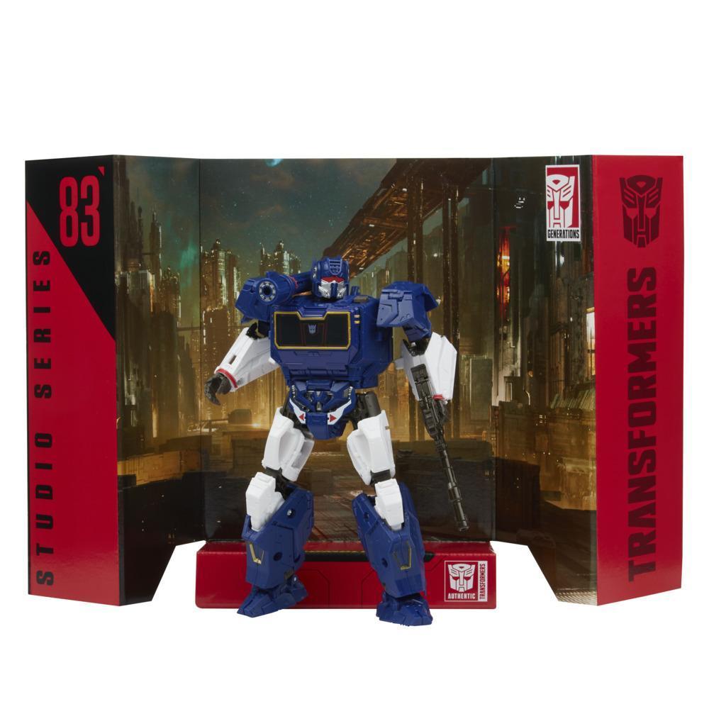 Transformers Toys Studio Series 83 Voyager Transformers: Bumblebee Soundwave Action Figure - 8 and Up, 6.5-inch product thumbnail 1