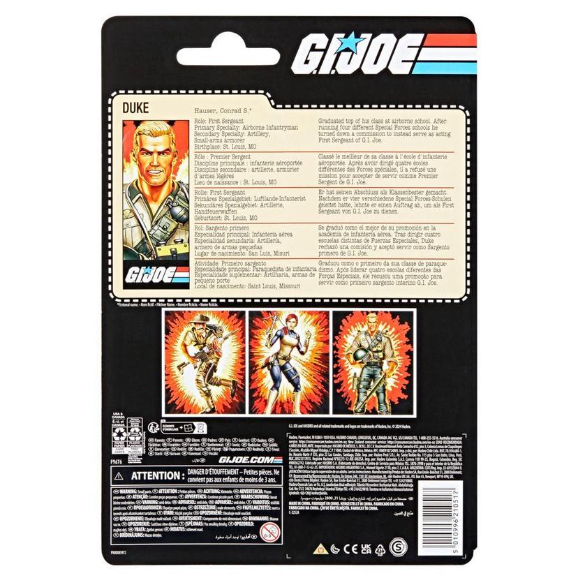 G.I. Joe Classified Series Retro Cardback, Duke, 6” Action Figure product image 1