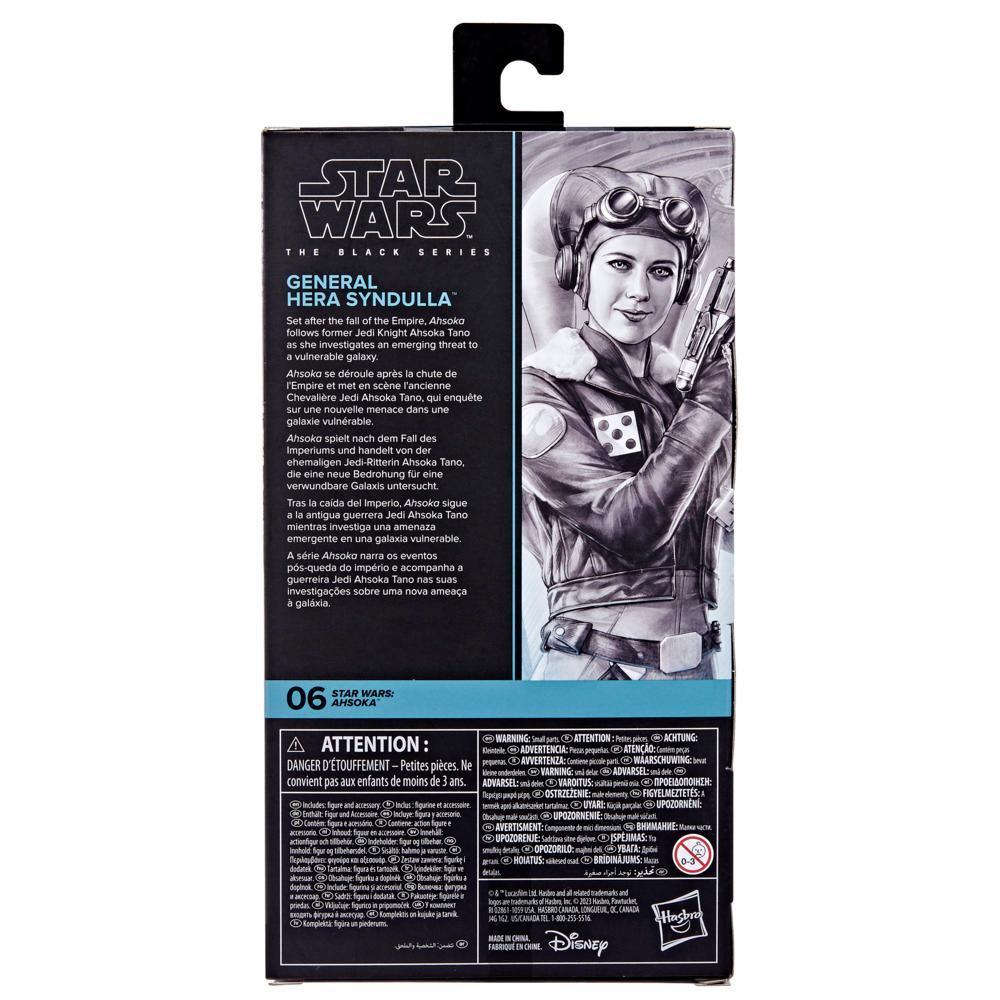 Star Wars The Black Series General Hera Syndulla Star Wars Action Figures (6”) product thumbnail 1