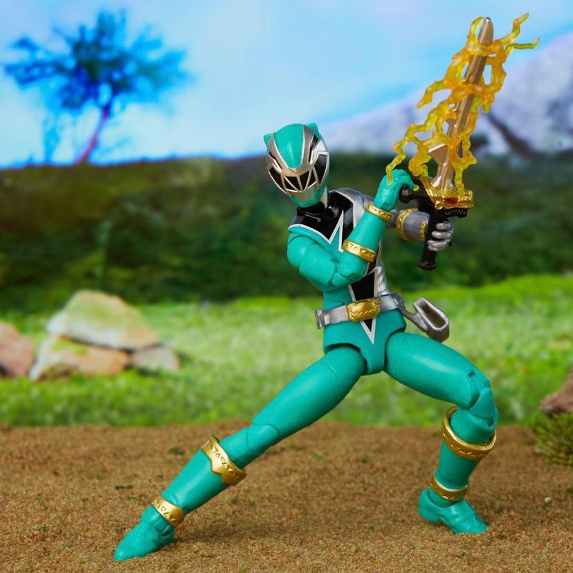 Power Rangers Lightning Collection Dino Fury Green Ranger 6-Inch Scale Action Figure Collectible product image 1