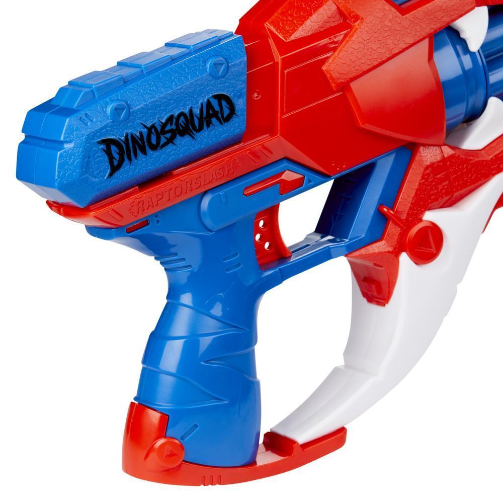 Nerf DinoSquad Raptor-Slash Dart Blaster, 6-Dart Rotating Drum, Slam Fire, 6 Nerf Darts, Velociraptor Dinosaur Design product thumbnail 1