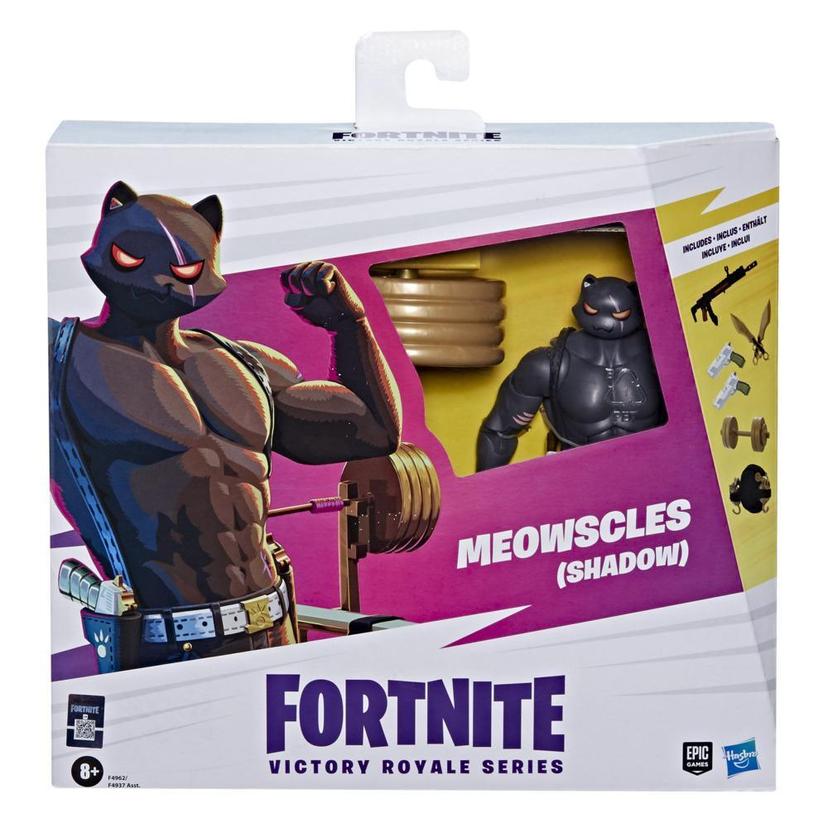 Hasbro Fortnite Victory Royale Series Meowscles (Shadow) Collectible Action Figure and Accessories, Age 8 and Up, 6-inch product image 1