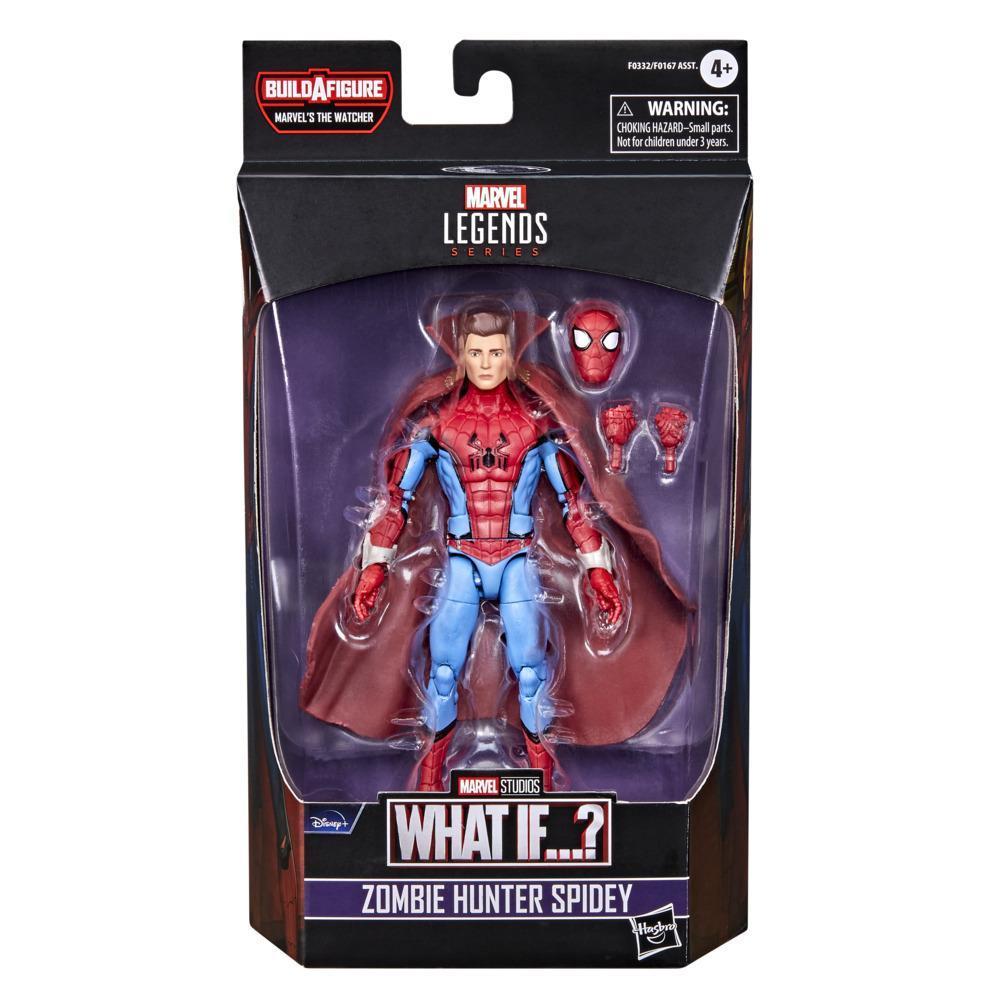 Marvel Legends Series 6-inch Scale Action Figure Toy Zombie Hunter Spidey, Includes Premium Design, 3 Accessories, and Build-a-Figure Part product thumbnail 1