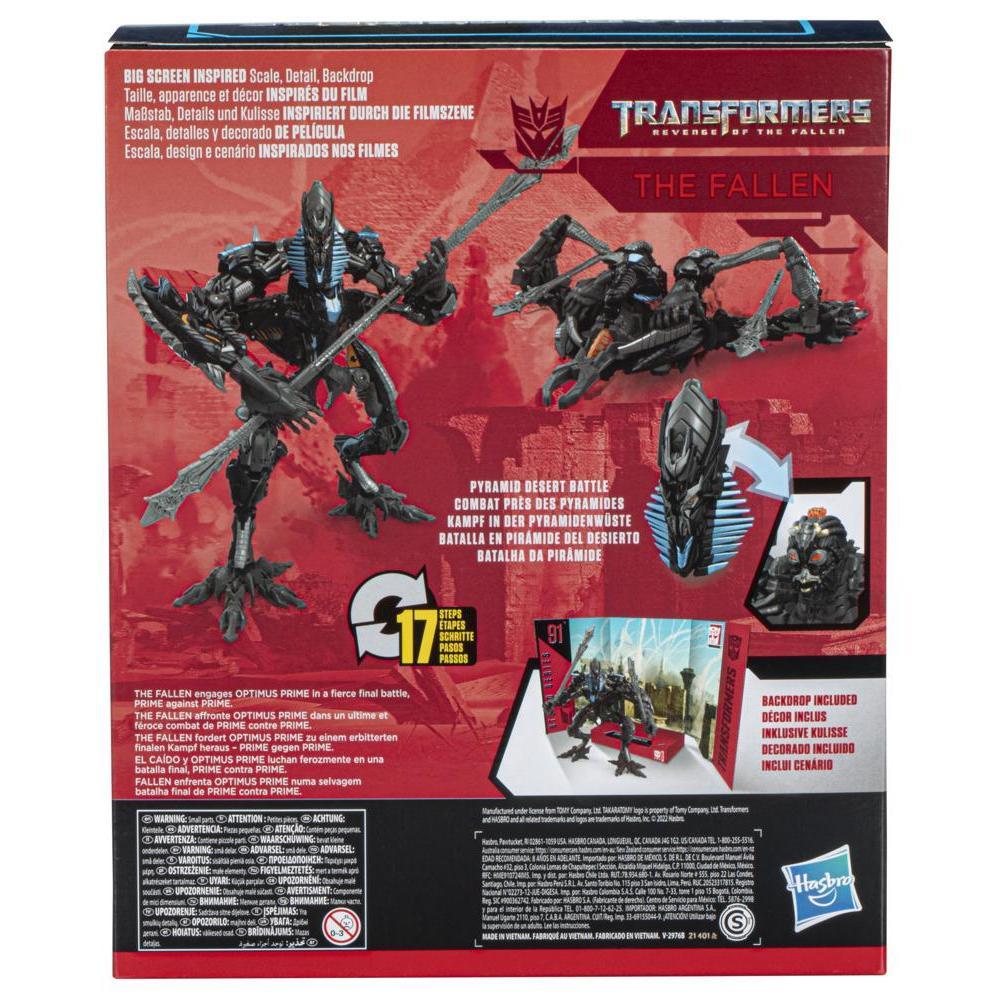 Transformers Toys Studio Series 91 Leader Transformers: Revenge of the Fallen The Fallen Action Figure, 8.5-inch product thumbnail 1