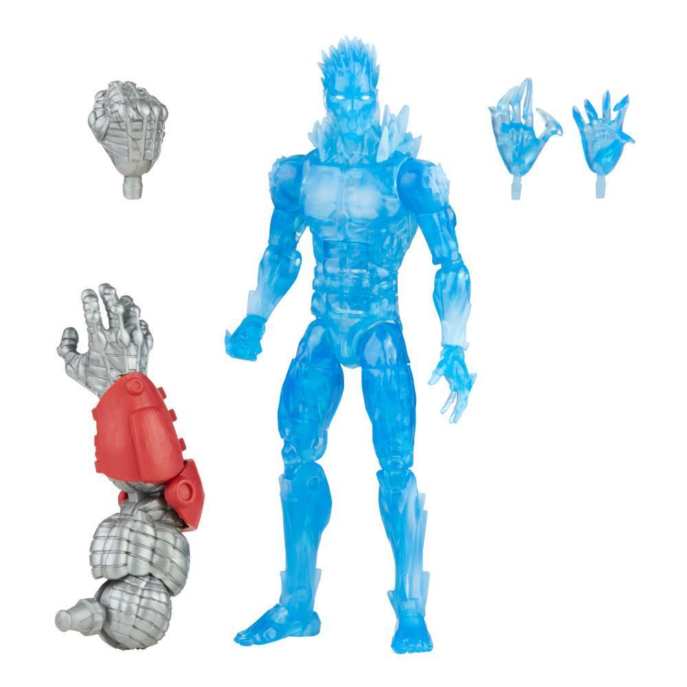 Hasbro Marvel Legends Series 6-inch Scale Action Figure Toy Iceman, Includes Premium Design, 2 Accessories, and 1 Build-A-Figure Part product thumbnail 1
