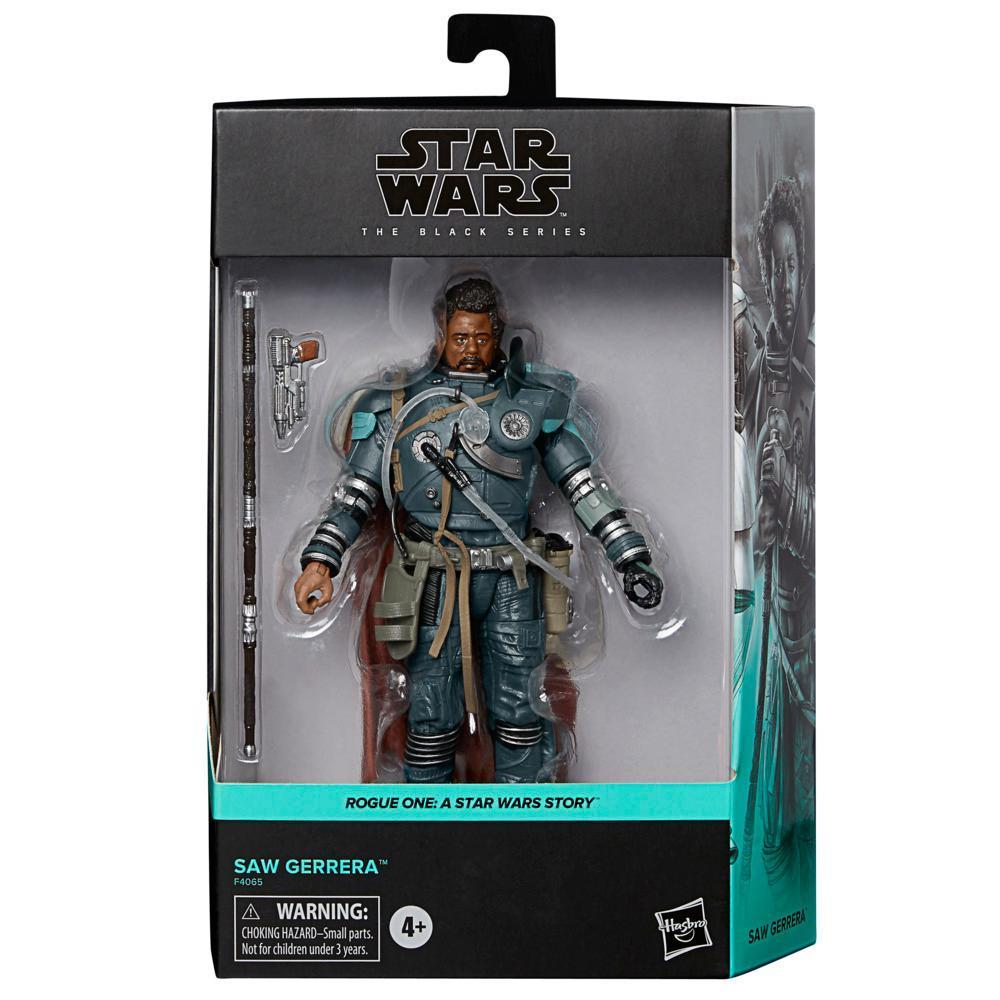 Star Wars The Black Series Saw Gerrera Toy 6-Inch-Scale Rogue One: A Star Wars Story Collectible Figure, Ages 4 and Up product thumbnail 1