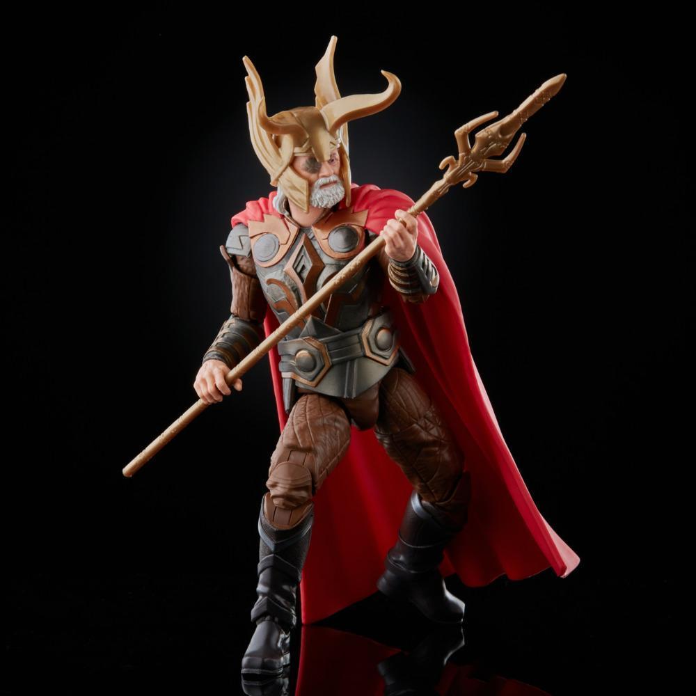 Hasbro Marvel Legends Series 6-inch Scale Action Figure Toy Odin, Includes Premium Design and 4 Accessories product thumbnail 1