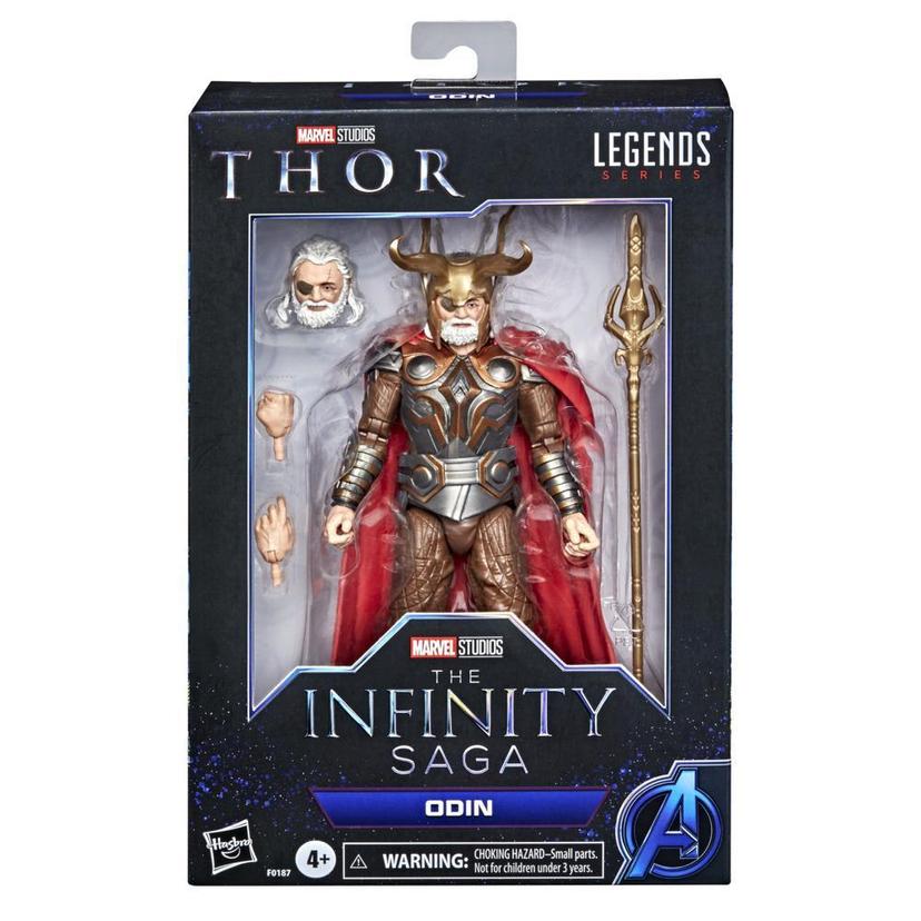 Hasbro Marvel Legends Series 6-inch Scale Action Figure Toy Odin, Includes Premium Design and 4 Accessories product image 1
