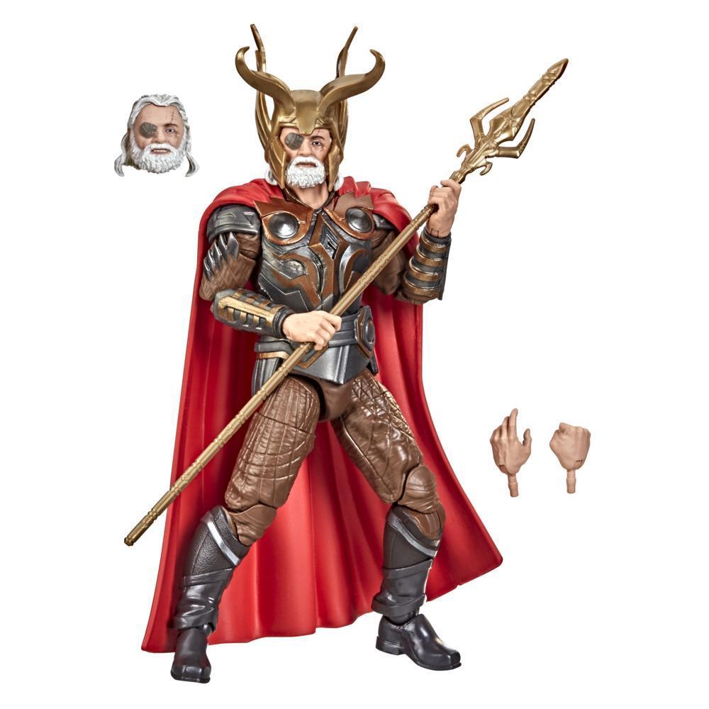 Hasbro Marvel Legends Series 6-inch Scale Action Figure Toy Odin, Includes Premium Design and 4 Accessories product thumbnail 1