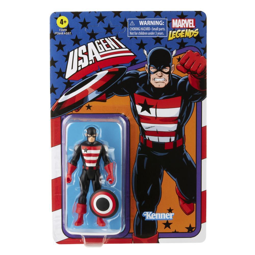 Hasbro Marvel Legends Series 3.75-inch Retro 375 Collection U.S. Agent Action Figure Toy product thumbnail 1
