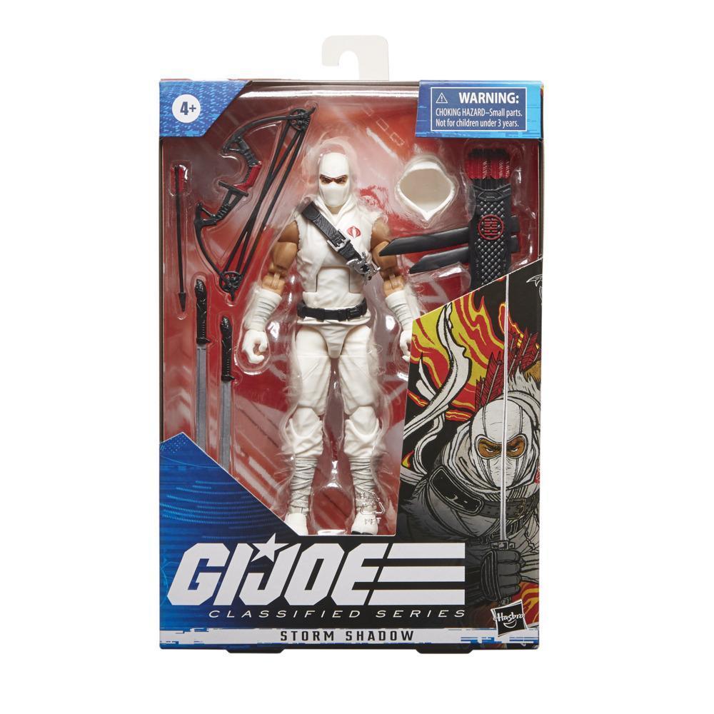 G.I. Joe Classified Series Series Storm Shadow Action Figure 35 Collectible Toy, Multiple Accessories Custom Package Art product thumbnail 1