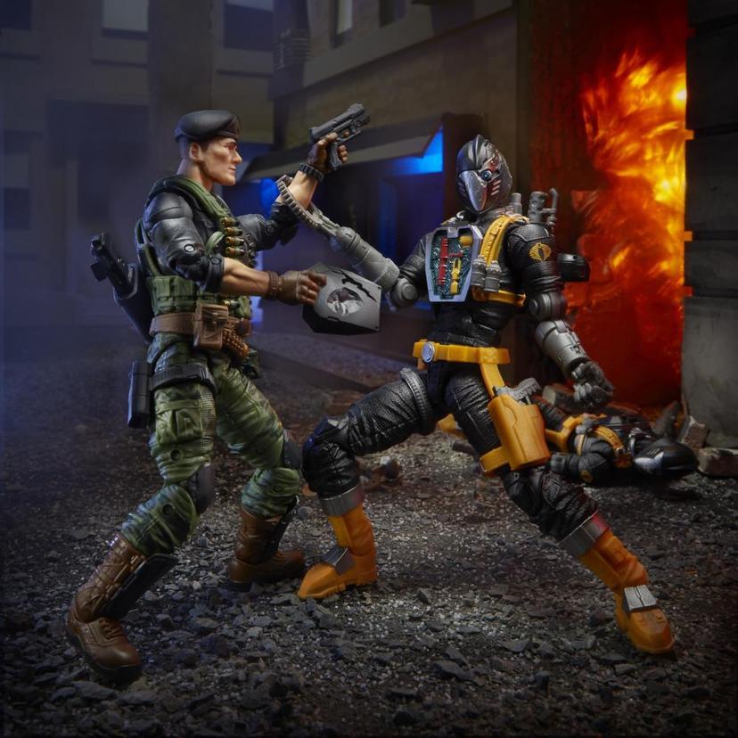 G.I. Joe Classified Series Series B.A.T. Action Figure 33 Collectible Toy, Multiple Accessories, Custom Package Art product image 1