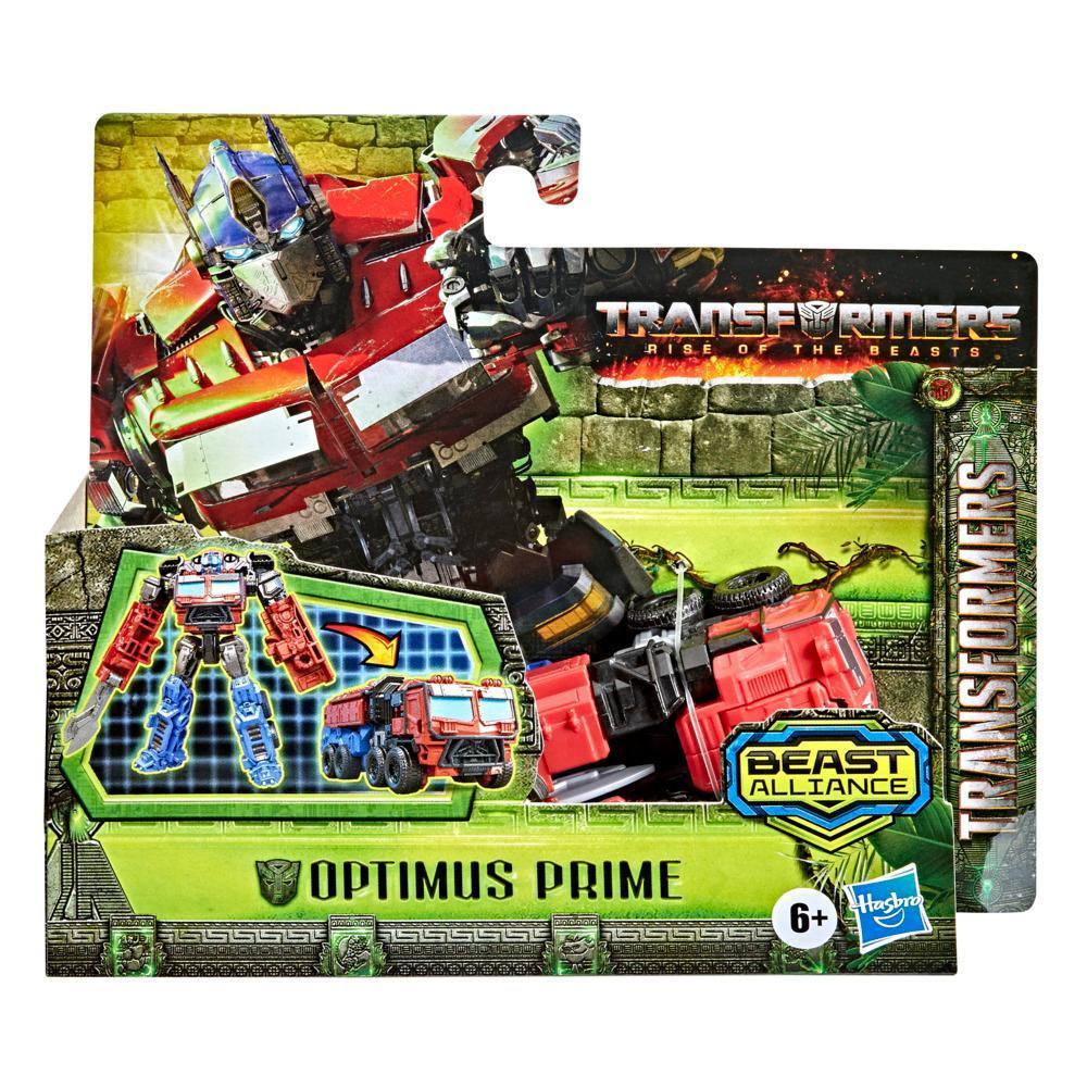 Transformers: Rise of the Beasts Movie, Beast Alliance, Battle Changers Optimus Prime Action Figure - 6 and Up, 4.5 inch product thumbnail 1