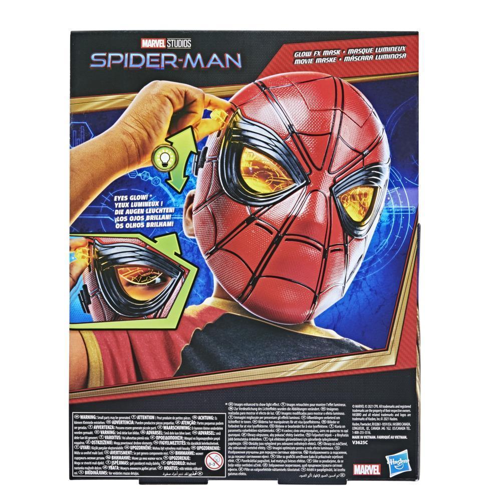 Marvel Spider-Man Glow FX Mask Electronic Wearable Toy With Light-Up Eyes For Role Play, For Kids Ages 5 and Up product thumbnail 1