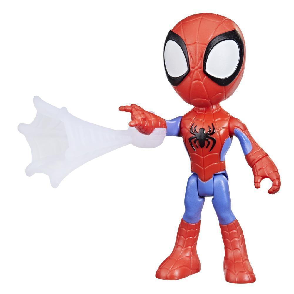 Marvel Spidey and His Amazing Friends Spidey Hero Figure, 4-Inch Scale Action Figure And 1 Accessory, For Kids Ages 3 And Up product thumbnail 1