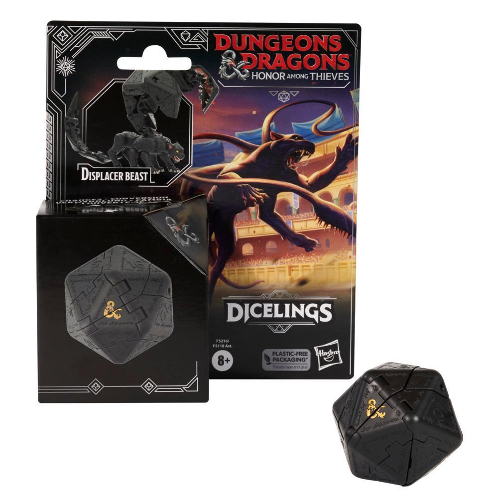 Dungeons & Dragons Honor Among Thieves D&D Dicelings Displacer Beast Collectible Action Figure product thumbnail 1