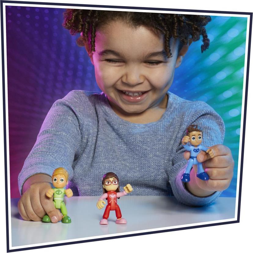 PJ Masks Nighttime Heroes Figure Set Preschool Toy, 6 Action Figures and 11 Accessories for Kids Ages 3 and Up product image 1