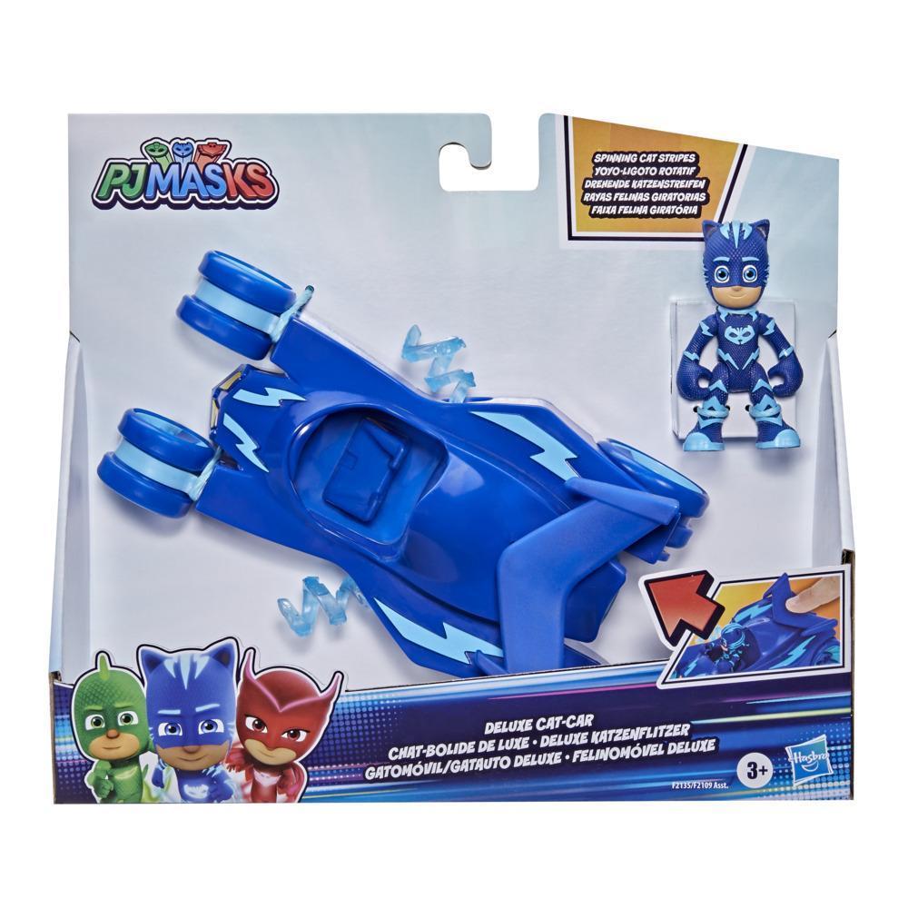 PJ Masks Catboy Deluxe Vehicle Preschool Toy, Cat-Car Toy with Catboy Action Figure for Kids Ages 3 and Up product thumbnail 1